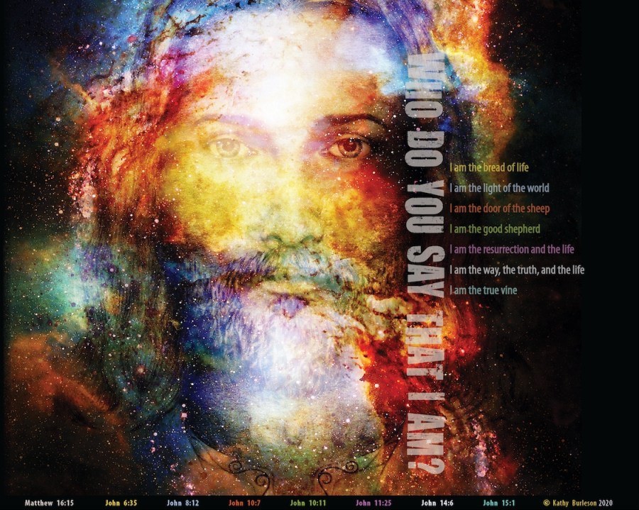 My latest poster featuring the 7 "I am" Claims that Jesus made in the Gospel of John